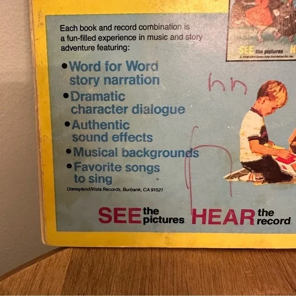 Vintage 1978 The Story Of The Wizard Of Oz 24 Page Book Record 33 1/3 RPM #347 - Picture 4 of 16